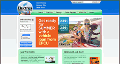 Desktop Screenshot of electruscu.com